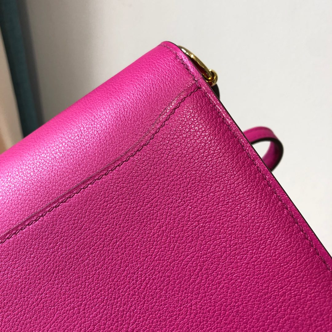 에르메스 룰리스18 로드퍼플 금장 에버컬러